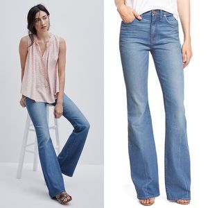 Madewell Flea Market Flares “Maribel Wash”